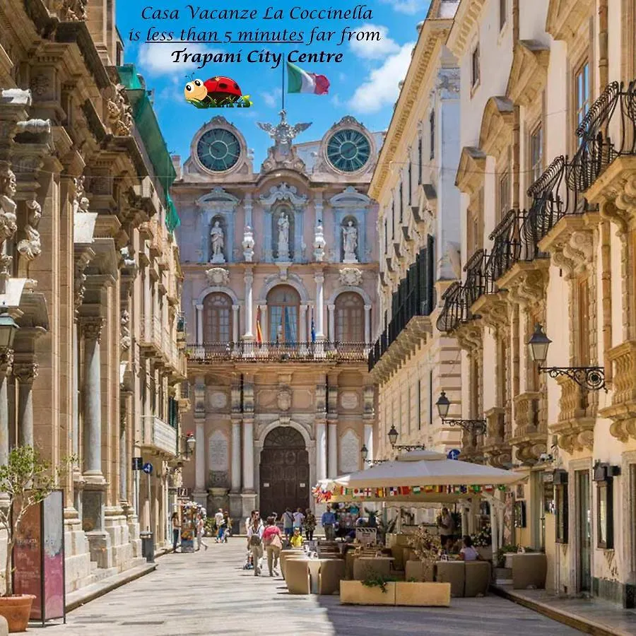 Casa Vacanze La Coccinella Τραπάνι Σπίτι διακοπών
